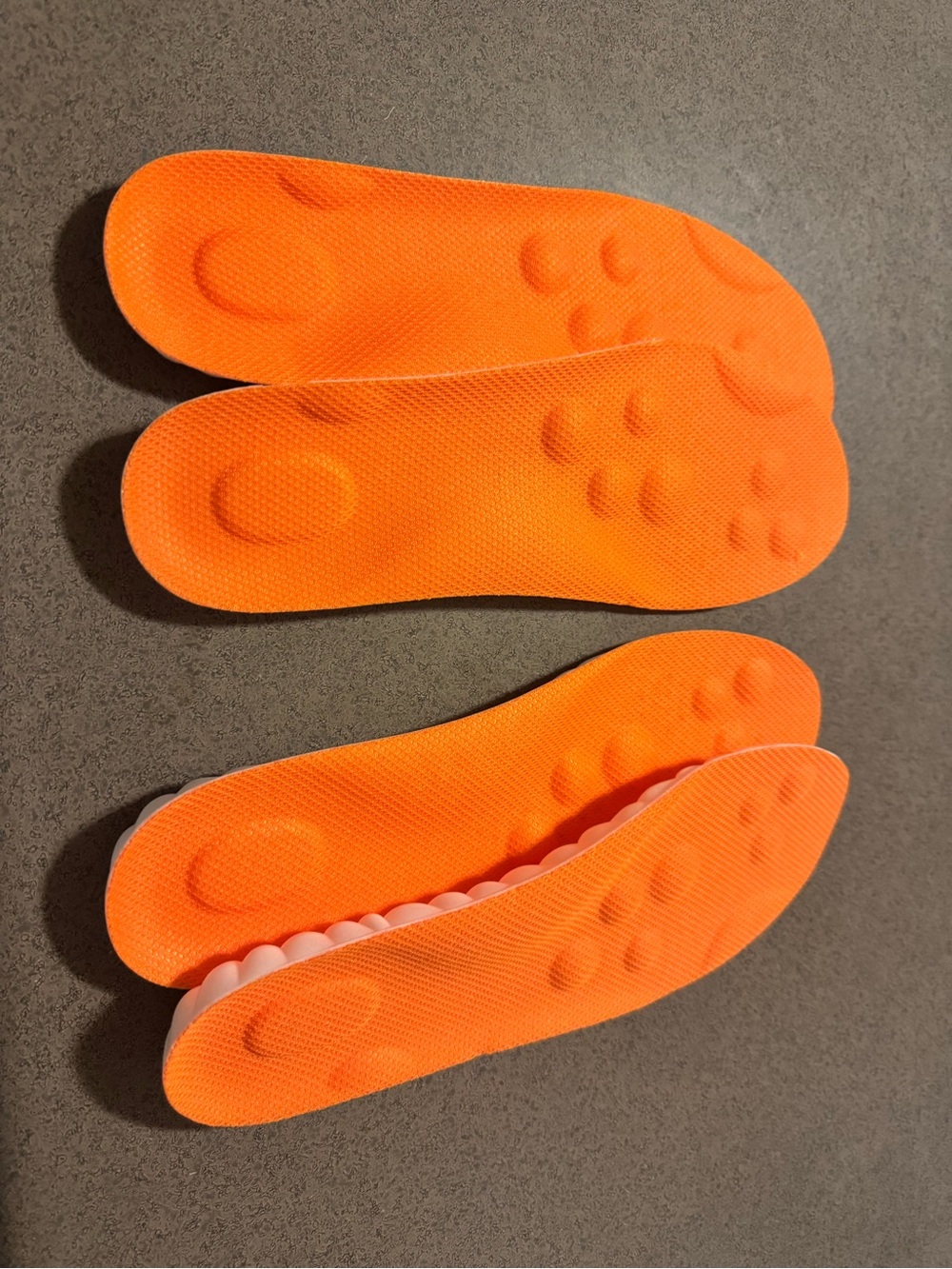 Men’s Comfort Foam Insoles - Bright Orange